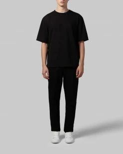 BEDI Loose Fit Unisex Heavyweight American Cotton Box T | Black