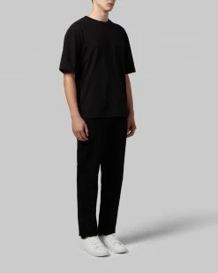 BEDI Loose Fit Unisex Heavyweight American Cotton Box T | Black