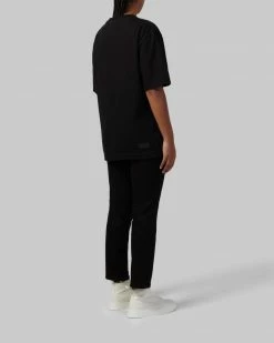 BEDI Loose Fit Unisex Heavyweight American Cotton Box T | Black