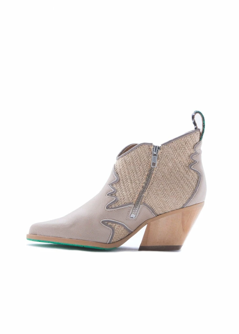 A Perfect Jane Atlantis AppleSkin Leather & Jute Vegan Ankle Boots | Taupe Shoes 9 A Perfect Jane Atlantis AppleSkin Leather & Jute Vegan Ankle Boots | Taupe Shoes