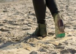 A Perfect Jane Jane Vegan Suede Ankle Boots | Military Green