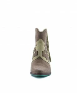 A Perfect Jane Jane Vegan Suede Ankle Boots | Military Green
