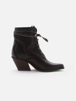 A Perfect Jane Lot AppleSkin Leather Vegan Biker Boots | Black Shoes
