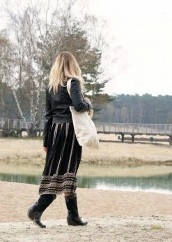 A Perfect Jane Shoes Sooty Limited AppleSkin Leather & Vegan Suede High Boots | Black