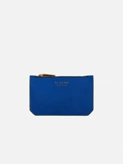 Alkeme Atelier AIR Vegan Leather Credit Card Case | Blue