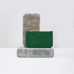 Alkeme Atelier AIR Vegan Leather Credit Card Case | Green