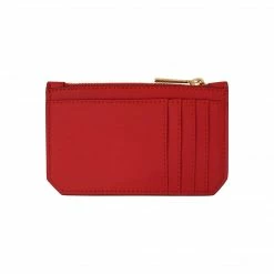 Alkeme Atelier AIR Vegan Leather Credit Card Case | Orange Accessories