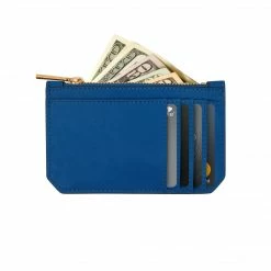 Alkeme Atelier AIR Vegan Leather Credit Card Case | Blue