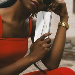 Alkeme Atelier Fire Vegan Leather Eyewear Case | White Accessories