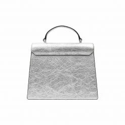 Alkeme Atelier Fire Piñatex Vegan Leather Flap Satchel | Silver 7 Alkeme Atelier Fire Piñatex Vegan Leather Flap Satchel | Silver