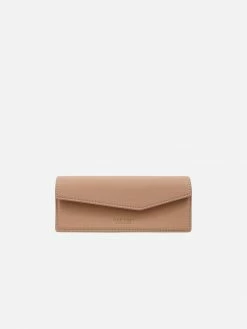 Alkeme Atelier Accessories Fire Vegan Leather Eyewear Case | Beige Nude