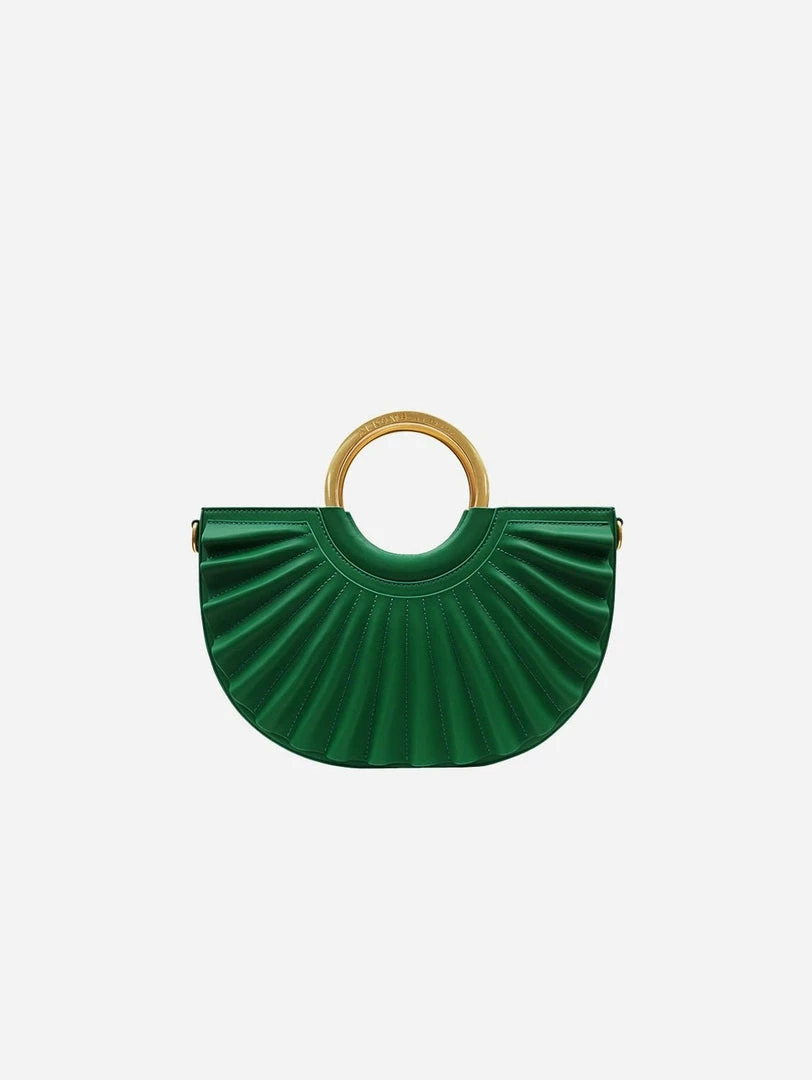 Alkeme Atelier Water Moon Vegan Leather Crossbody Bag | Green 3 Alkeme Atelier Water Moon Vegan Leather Crossbody Bag | Green