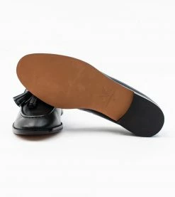 Allkind Vegan Alice Vegan Leather Tassel Loafer | Black