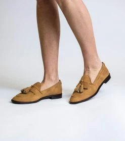 Allkind Vegan Alice Vegan Suede Tassel Loafer | Tan 17 Allkind Vegan Alice Vegan Suede Tassel Loafer | Tan