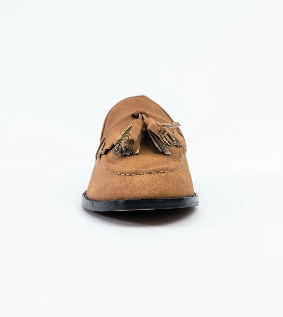 Allkind Vegan Alice Vegan Suede Tassel Loafer | Tan 5 Allkind Vegan Alice Vegan Suede Tassel Loafer | Tan