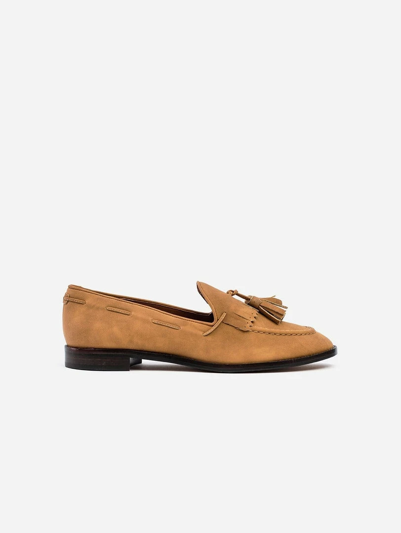 Allkind Vegan Alice Vegan Suede Tassel Loafer | Tan 3 Allkind Vegan Alice Vegan Suede Tassel Loafer | Tan