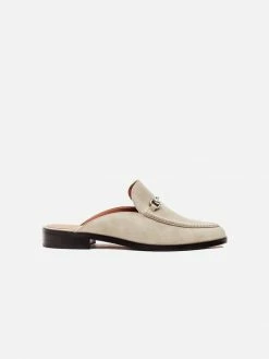 Allkind Vegan Elle Vegan Suede Slip On Loafer | Stone Shoes