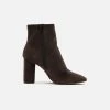 Allkind Vegan Isabella Vegan Suede Heeled Ankle Boots | Brown 2 Allkind Vegan Isabella Vegan Suede Heeled Ankle Boots | Brown