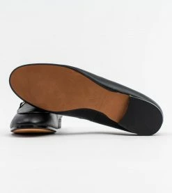 Allkind Vegan Shoes Jessica Vegan Leather Snaffle Loafer | Black