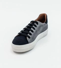 Allkind Vegan Shoes Lucy Vegan Leather Lace Trainer | Black & Grey 14 Allkind Vegan Shoes Lucy Vegan Leather Lace Trainer | Black & Grey