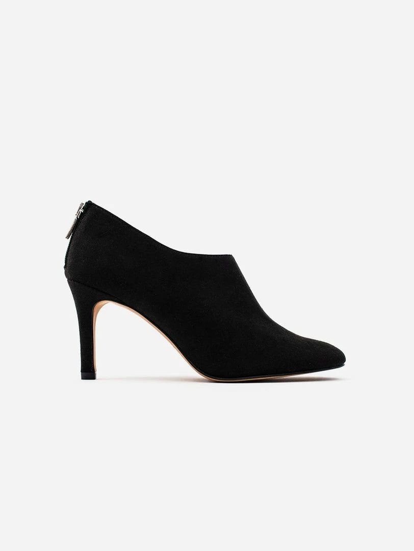 Allkind Vegan Olivia Black Vegan Suede Heeled Boots | Black Shoes 3 Allkind Vegan Olivia Black Vegan Suede Heeled Boots | Black Shoes