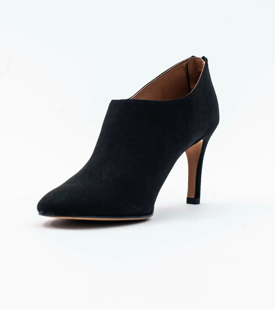 Allkind Vegan Olivia Black Vegan Suede Heeled Boots | Black Shoes 5 Allkind Vegan Olivia Black Vegan Suede Heeled Boots | Black Shoes