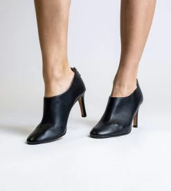 Allkind Vegan Olivia Vegan Leather Heeled Boots | Black