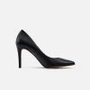 Allkind Vegan Shoes Sophie Vegan Leather Stiletto Court Shoe | Black