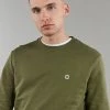Altid Clothing Crew Neck Organic Cotton Sweatshirt | Khaki 2 Altid Clothing Crew Neck Organic Cotton Sweatshirt | Khaki