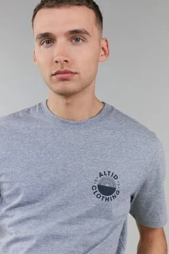 Altid Clothing Low Carbon Cotton Graphic T-shirt | Grey