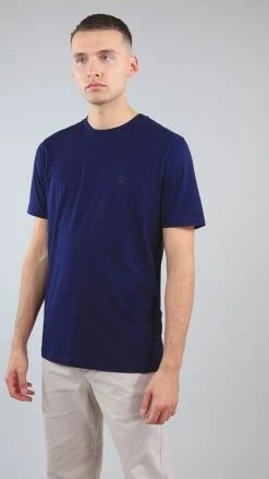 Altid Clothing Low Carbon Cotton T-shirt | Navy