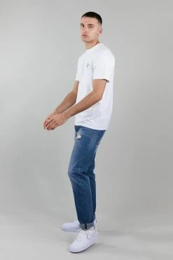 Altid Clothing Low Carbon Cotton Trace Graphic T-shirt | White