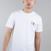 Altid Clothing Low Carbon Cotton Trace Graphic T-shirt | White