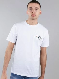 Altid Clothing Low Carbon Cotton Trace Graphic T-shirt | White