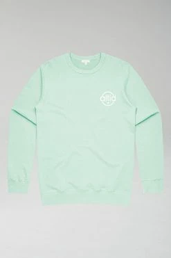 Altid Clothing Organic Cotton Graphic Sweatshirt | Mint 11 Altid Clothing Organic Cotton Graphic Sweatshirt | Mint