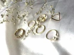 Ana Dyla Avantgarde Recycled 14ct Gold Ring