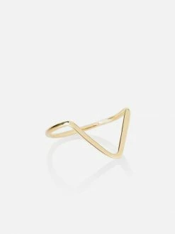Ana Dyla Avantgarde Recycled 14ct Gold Ring