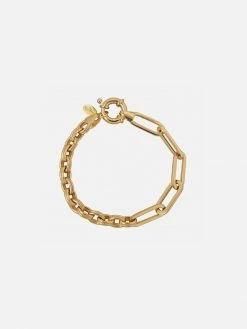 Ana Dyla Amie Recycled 925 Sterling Silver Bracelet | Gold Vermeil