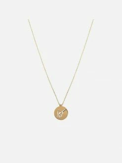 Ana Dyla Accessories Be Free Recycled 925 Sterling Silver Necklace | Gold Vermeil