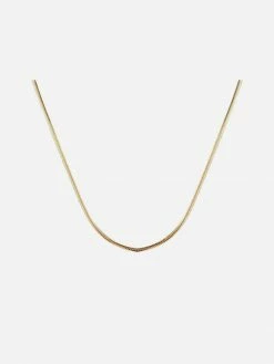 Ana Dyla Inez Recycled 925 Sterling Silver Necklace | Gold Vermeil Accessories