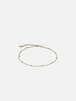 Ana Dyla Accessories Lily Recycled 925 Sterling Silver Necklace | Gold Vermeil