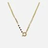 Ana Dyla Accessories Maeve Recycled 925 Sterling Silver Garnet Necklace | Gold Vermeil 1 Ana Dyla Accessories Maeve Recycled 925 Sterling Silver Garnet Necklace | Gold Vermeil