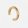 Ana Dyla Accessories Maya Recycled 925 Sterling Silver Ear Cuff | Gold Vermeil