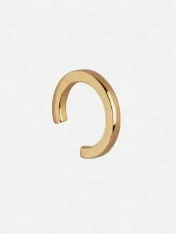 Ana Dyla Accessories Maya Recycled 925 Sterling Silver Ear Cuff | Gold Vermeil