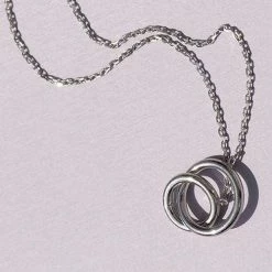 Ana Dyla Nydia Recycled 925 Sterling Silver Necklace | Sterling Silver Or 18ct Gold Plated Accessories