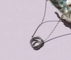 Ana Dyla Nydia Recycled 925 Sterling Silver Necklace | Sterling Silver Or 18ct Gold Plated Accessories