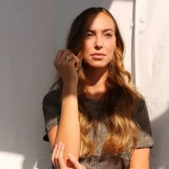 Ana Dyla Accessories Sohra Recycled Sterling Silver Signet Ring | 18ct Gold Plated