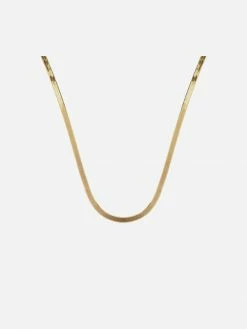 Ana Dyla Zara Recycled 925 Sterling Silver Necklace | Gold Vermeil