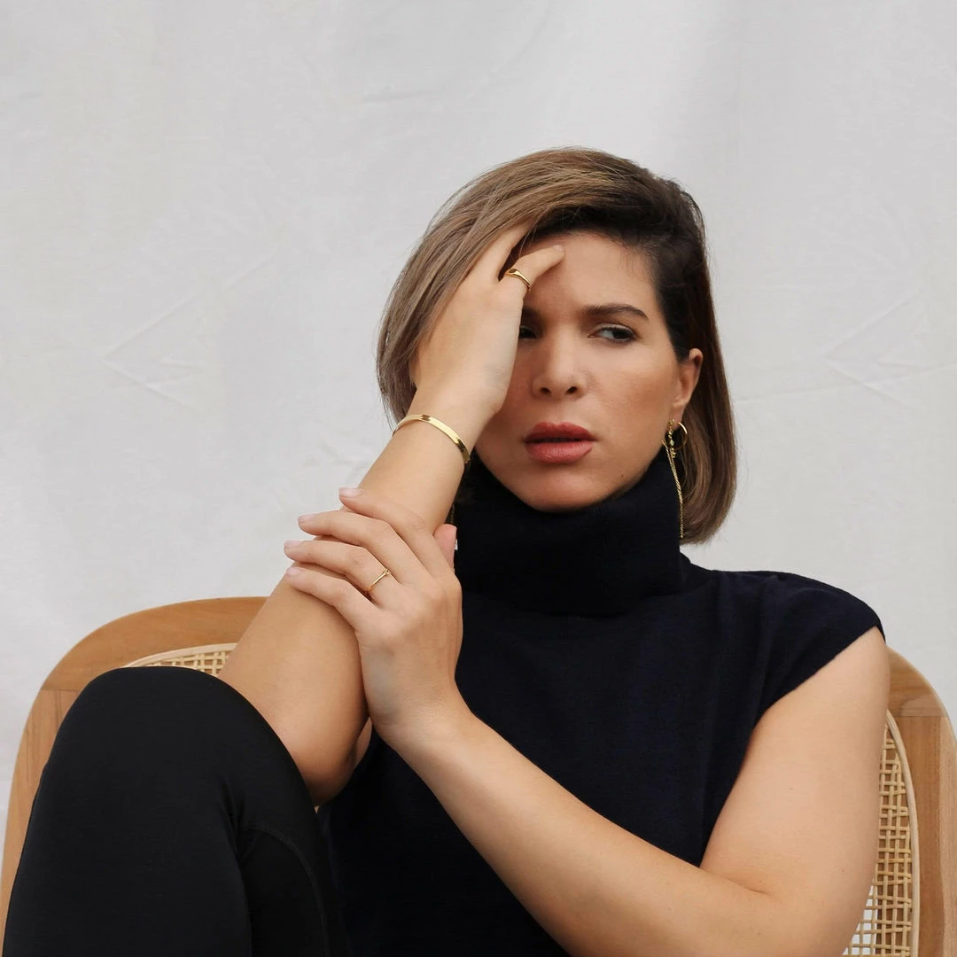 Ana Dyla Zora Recycled 925 Sterling Silver Bracelet | Gold Vermeil 5 Ana Dyla Zora Recycled 925 Sterling Silver Bracelet | Gold Vermeil