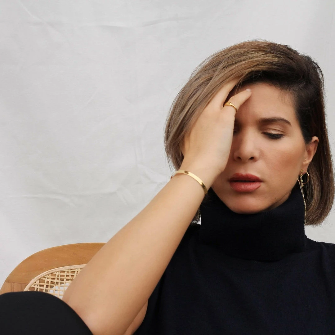 Ana Dyla Zora Recycled 925 Sterling Silver Bracelet | Gold Vermeil 6 Ana Dyla Zora Recycled 925 Sterling Silver Bracelet | Gold Vermeil